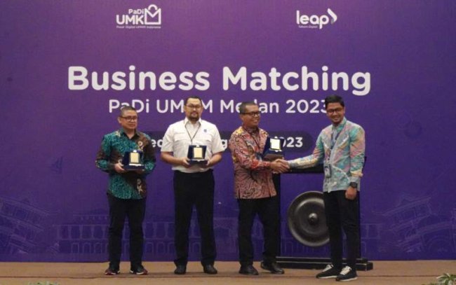 Business Matching PaDi UMKM Binaan Telkom di Medan, Sehari Tembus Omzet Rp55 M