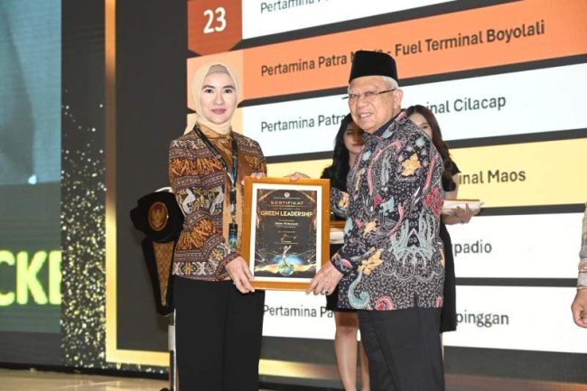 Rekor Baru, Pertamina Borong 34 PROPER Emas dari KLHK