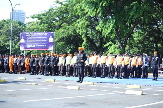KAI Laksanakan Apel Gelar Pasukan, Pastikan Angkutan Nataru Aman dan Nyaman