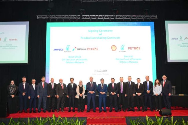 Pertamina Bersama Mitra Resmi Kelola Blok SK510 di Malaysia