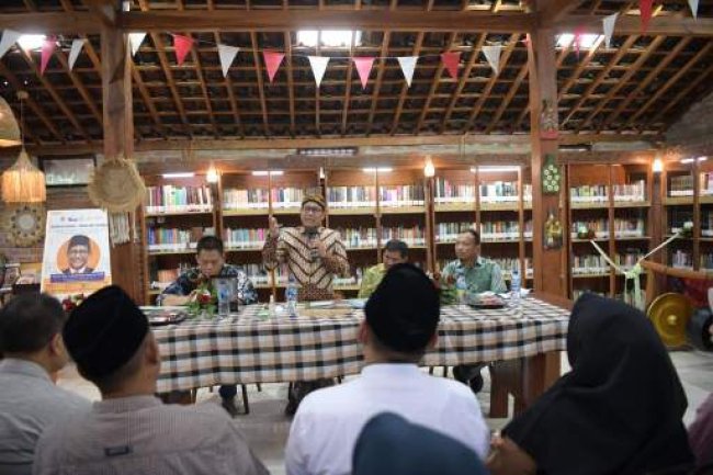 Gus Halim: Literasi Taman Bacaan Tingkatkan SDM Masyarakat Desa