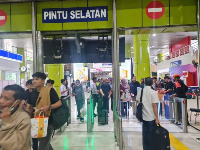 Selama Sepekan, KA Papandayan dan KA Pangandaran Angkut 3.320 Penumpang dari Stasiun Gambir dan Bekasi