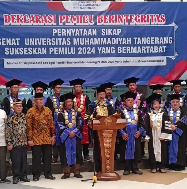 Pernyataan Sikap Senat Universitas Muhammadiyah Tangerang