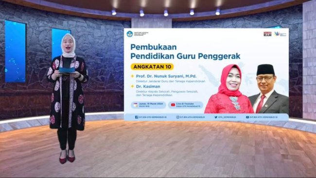 Sebanyak 26.885 Guru Indonesia Ikuti Pendidikan Guru Penggerak Angkatan 10