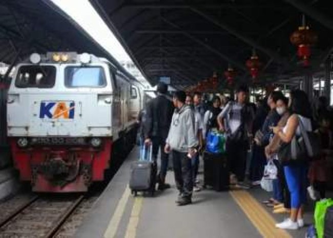 KAI Daop 1 Jakarta Telah Memberangkatkan 370 Ribu Lebih Penumpang dari Jakarta