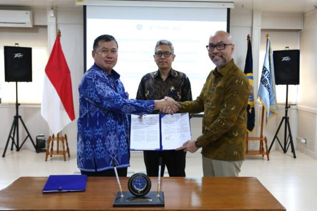 Kemenhub Tandatangani Perjanjian Kerjasama dengan PT. Biro Klasifikasi Indonesia untuk Pemeliharaan Kapal Negara Kenavigasian