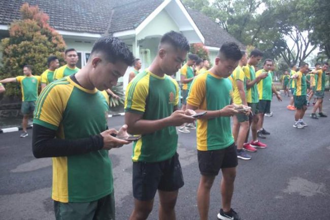 Aplikasi NRC, Era Digital Lari 3K Prajurit Menarmed 2 Kostrad 