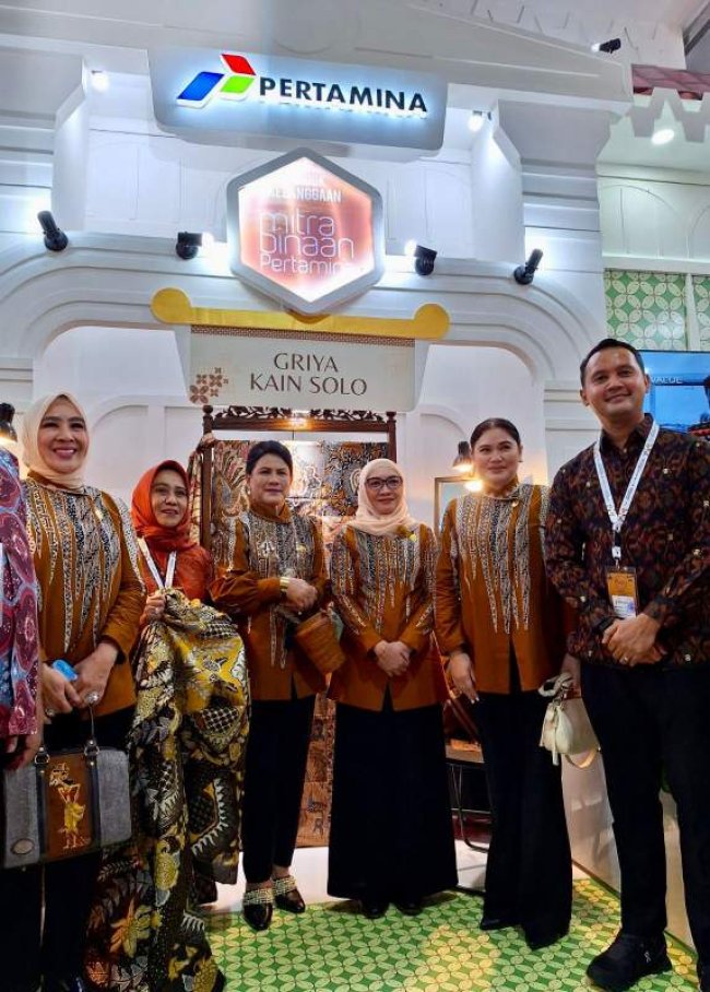 Saat Ibu Negara Beli Batik dan Gelang di UMKM Mitra Binaan Pertamina