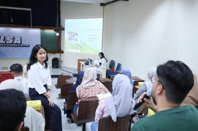 Elnusa Dorong Mahasiswa ITB Wujudkan Impian Besar Melalui Program Elnusa Leader Sharing & Action