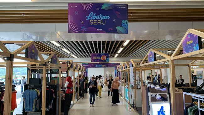 KCIC Hadirkan Bazaar Tematik Liburan Seru Diskon hingga 50% Di Stasiun Halim