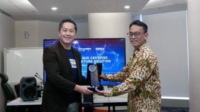 TelkomMetra dan VIDA Kerja Sama Bangun Keamanan Penerbitan dan Penggunaan Tanda Tangan Digital