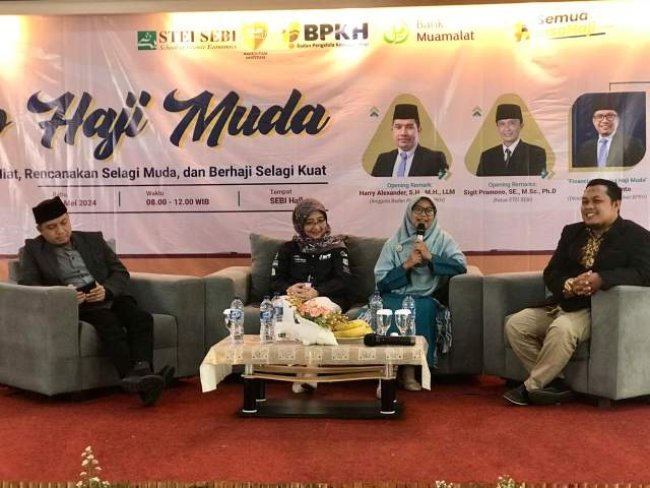 Gandeng BPKH, STEI SEBI Ikut Sukseskan Kampanye Haji Muda