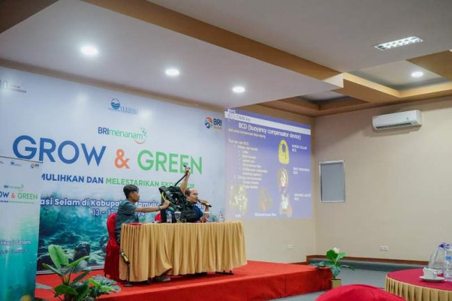 BRI Menanam Grow & Green Bantu Jaga Ekosistem Laut dan Kembangkan Potensi Wisata Daerah