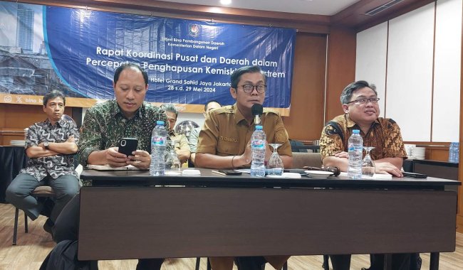Kemendagri Dorong Sinergi Pusat-Daerah Capai Target Penghapusan Kemiskinan Ekstrem pada 2024