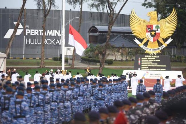 Simbol Kedaulatan Energi, Presiden Jokowi Peringati Hari Lahir Pancasila di Blok Rokan