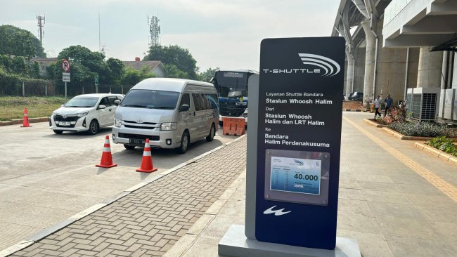 Kini Ada Shuttle Tujuan Bandara Halim Perdanakusuma Dari Stasiun Whoosh Halim, Intermoda Semakin Lengkap