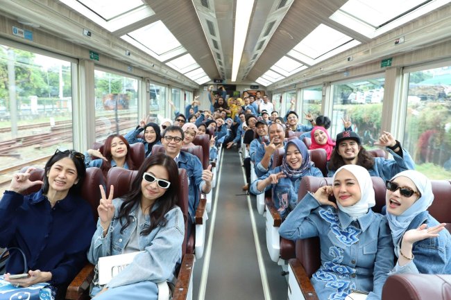 Selenggarakan Travelling by Train 2024, KAI Ajak Influencer Promosikan Kereta Api