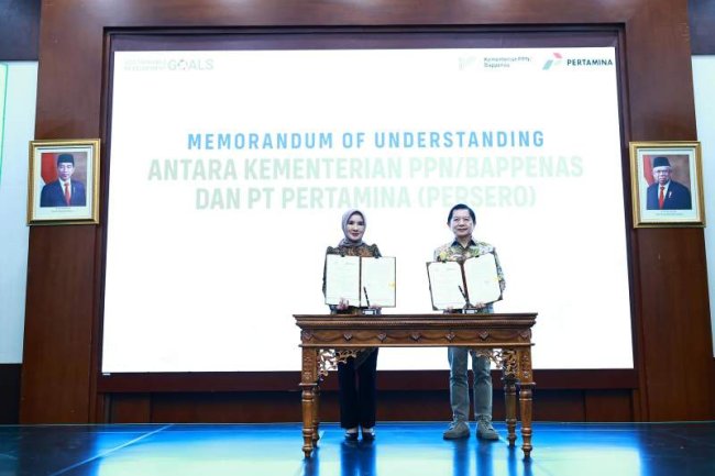 Bappenas dan Pertamina Jalin Kerjasama Kebijakan Energi Keberlanjutan