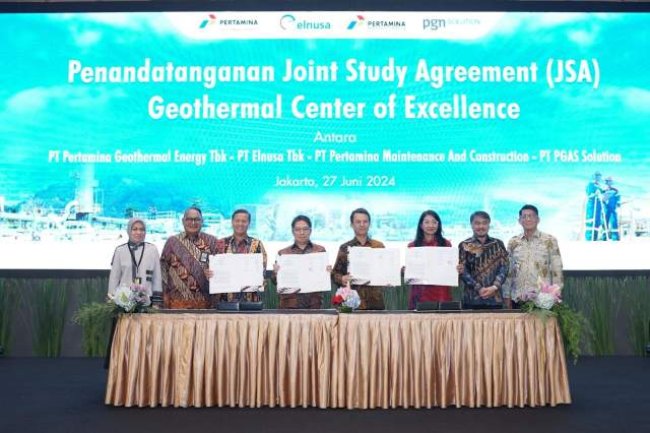 PGE Gaet Elnusa, PertaMC dan PGAS Solution untuk Mewujudkan Transisi Energi Bersih