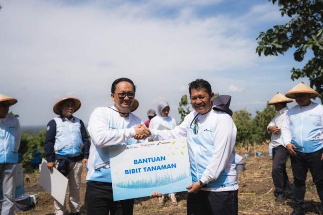 Pelita Air Bersama Pertamina Tanam 10 Ribu Pohon di Jawa Timur
