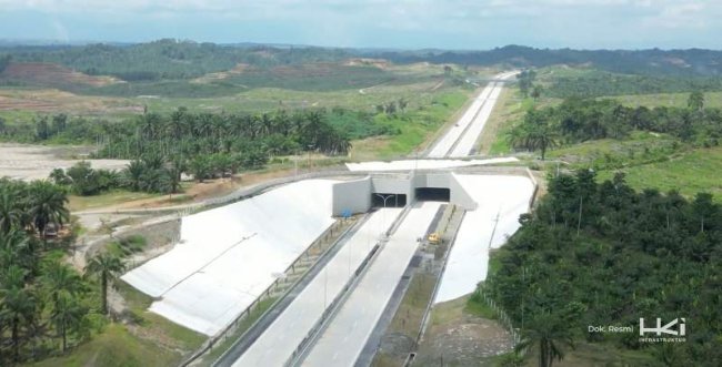 HKI Rampungkan Jalan Tol Tanjung Pura - Pangkalan Brandan, Dukung Fungsional Jalan Tol Selama Libur Nataru