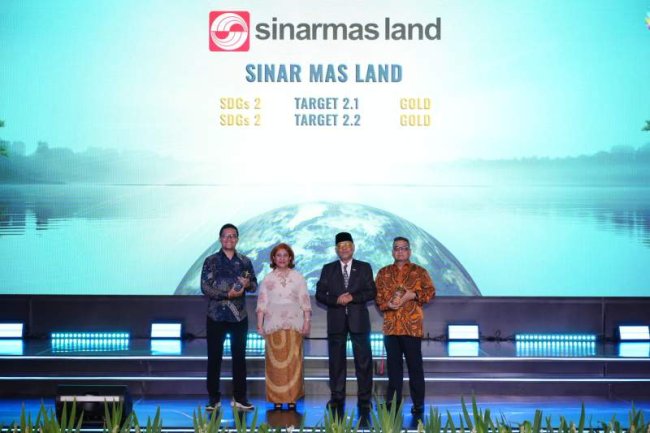 Program CSR Sinar Mas Land Raih Gold Winner di Ajang Penghargaan ICA dan ISDA 2024