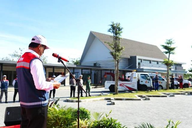 Gelar Apel Siaga, Hamawas Siap Layani Pengguna Jalan Selama Nataru