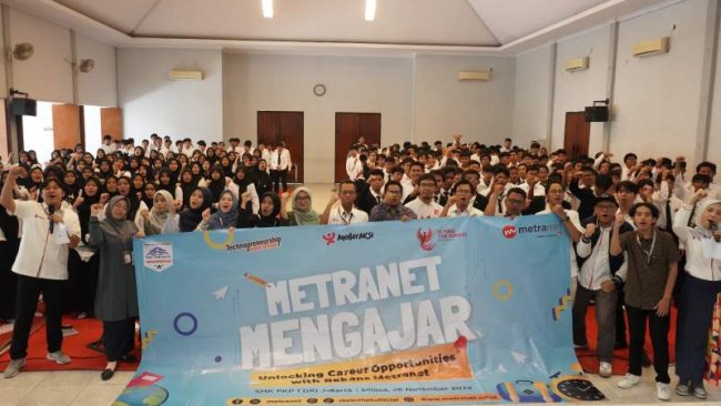 Program MetraNet Mengajar, Cara Anak Usaha Telkom Jembatani Pelajar SMK Masuk Dunia Industri
