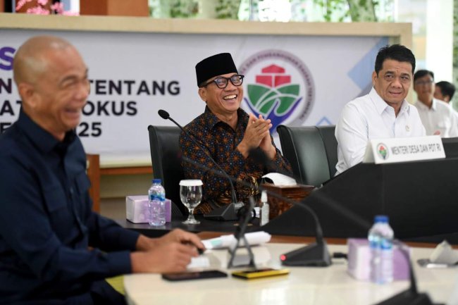 Mendes Yandri: Tidak Boleh Kurang, 20 Persen Dana Desa Digunakan untuk Ketahanan Pangan