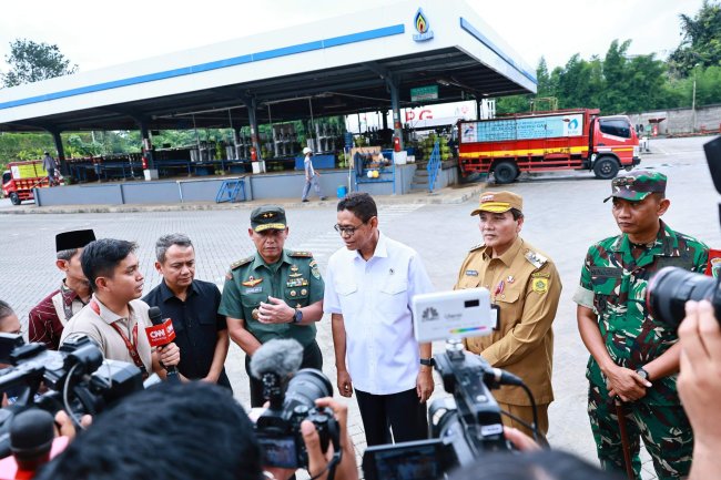 KESDM dan Pertamina Sosialisasikan Penataan Ekosistem Rantai Pasok LPG 3 Kg