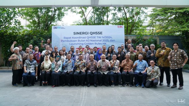 Hutama Karya Semarakkan Bulan K3 Gelar Lomba dan Platform Hk Shield