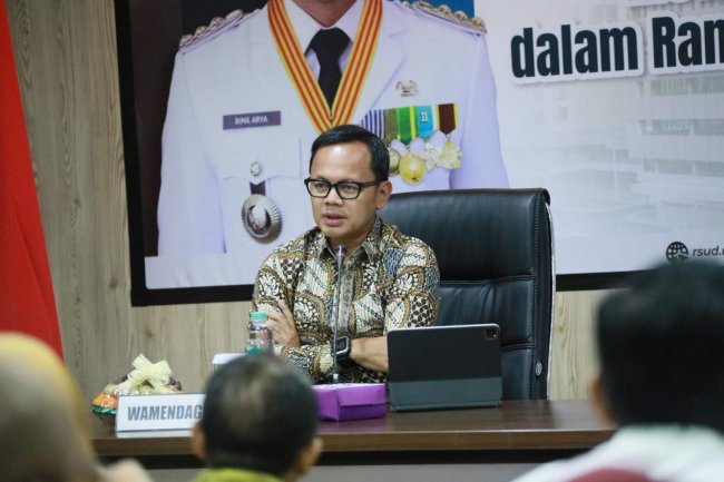 Pastikan Layanan Kesehatan Berjalan Optimal, Wamendagri Bima Arya Soroti Pentingnya Kepemimpinan di RSUD