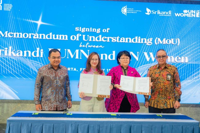 UN Women dan Srikandi BUMN Teken MoU Nota Promosikan Kesetaraan Gender di Perusahaan