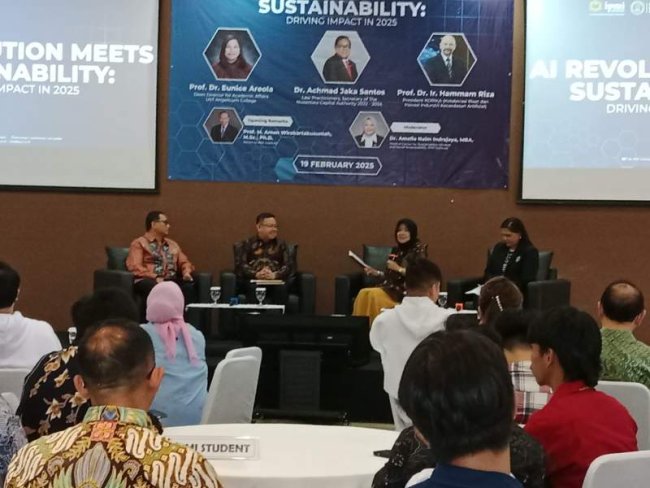 Diskusi Kritis Institute IPMI: Menjadikan AI Sebagai Kekuatan Pendorong Pembangunan Berkelanjutan