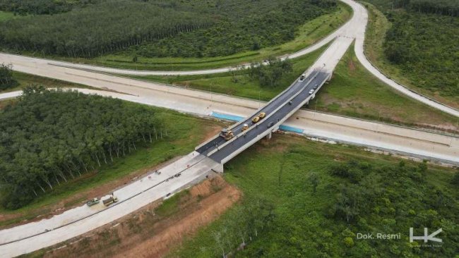 Hutama Karya Percepat Tol Palembang-Betung, Siap Dukung Mudik 2025