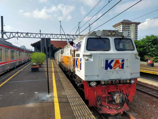 KAI Daop 1 Jakarta Catat Lebih dari 425 Ribu Tiket Lebaran Terjual