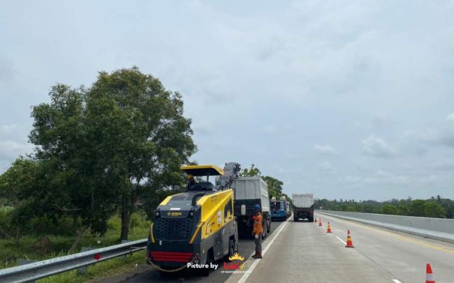 Hadapi Angkutan Lebaran Tahun 2025, Tol Bakter Perbaiki Beberapa Titik Jalan
