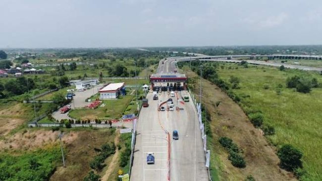Waskita Sriwijaya Tol Lakukan Pemeliharaan dan Perbaikan Jalan Tol Kayuagung - Palembang