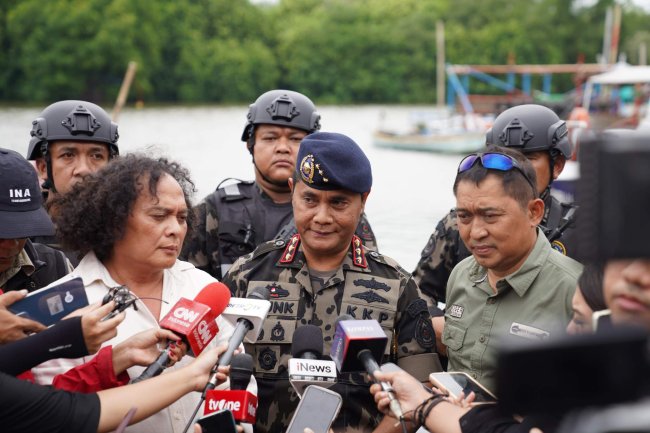KKP Tuntaskan Kasus Pagar Laut di Bekasi
