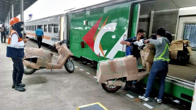 KAI Dukung DJKA Fasilitasi Mudik Motor Gratis dengan Kereta Api