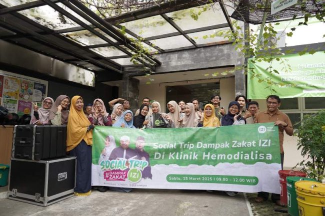 Gelar Social Trip, IZI Kenalkan Lebih Dekat Klinik Hemodialisa IZI Gratis untuk Masyarakat