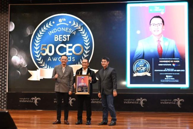 Direktur Utama PT Perta Life Insurance, Raih Penghargaan Prestisius di Indonesia Best 50 CEO Awards 2025