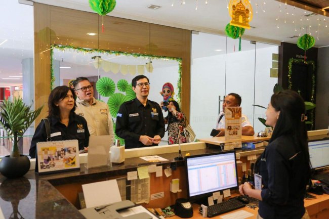 BPKN-RI Tinjau Kesiapan Arus Mudik Lebaran di Stasiun Gambir