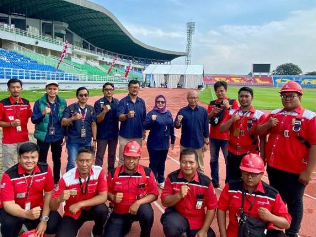 Telkom Dukung Peresmian 17 Stadion Standar FIFA oleh Presiden RI