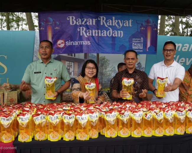 Sinar Mas Land Gelar Bazar Minyak Goreng Bagi 1.500 Penerima Manfaat di Kawasan Rancamaya Golf Estate
