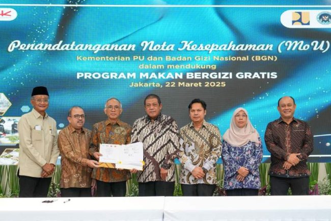Kerjasama Kementerian PU dan BGN, Hutama Karya Bangun Dapur Umum Program MBG di Jambi
