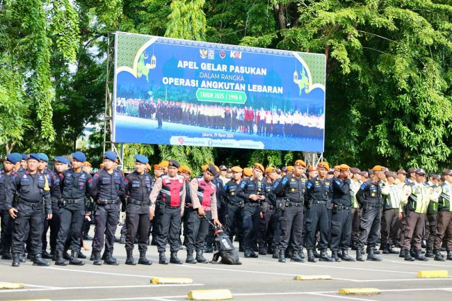 Jelang Mudik, KAI Lakukan Apel Gelar Pasukan untuk Pelayanan Optimal