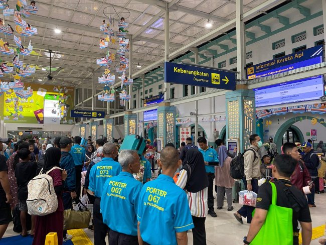 H-7 Masa Angkutan Lebaran 1446 H/2025: Okupansi Penumpang KAJJ Capai 89%