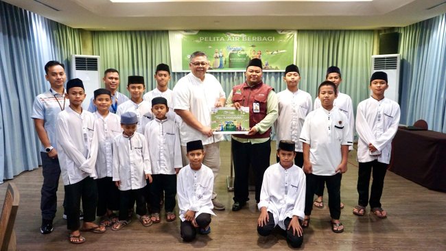 Pelita Air Berbagi Kebahagiaan Bersama Anak Panti Asuhan dari Aceh sampai Papua selama Bulan Ramadan