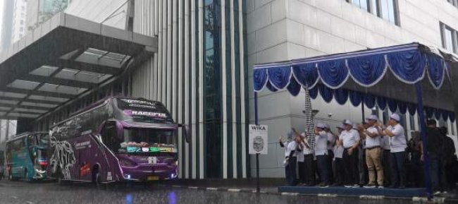 Dukung Kelancaran Mudik Nasional, WIKA Selenggarakan Program Mudik Bersama BUMN 2025